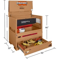 Knaack Storagemaster Piano Box with Junk Trunk and ThermoSteel, Model 79-DH